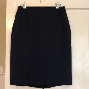 Talbots Wool Pencil Skirt | Navy | Sz 6